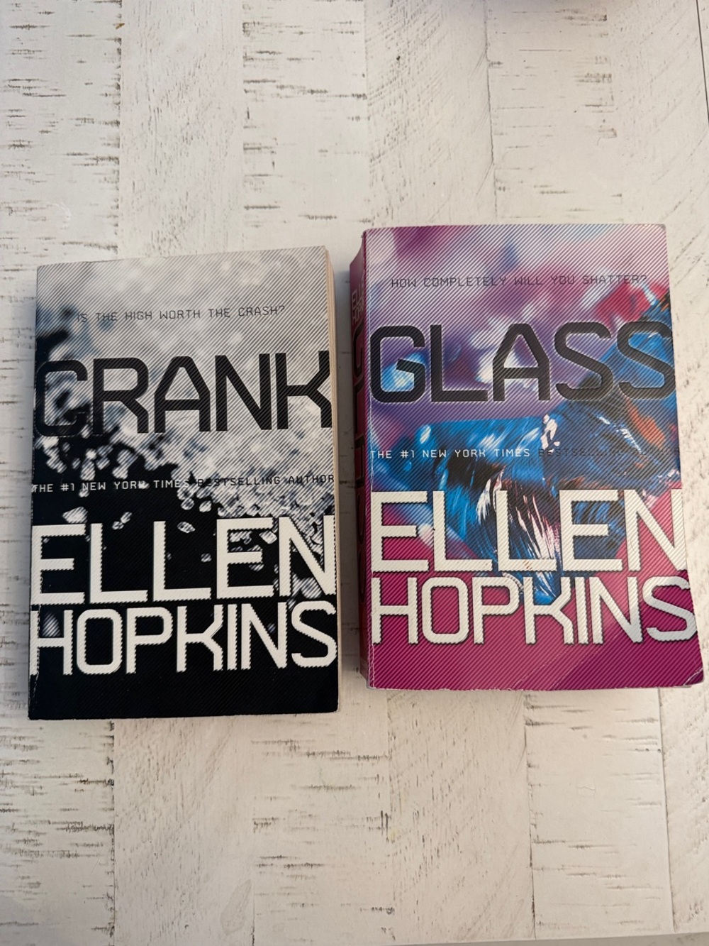 Ellen Hopkins- Crank and Glass Books
